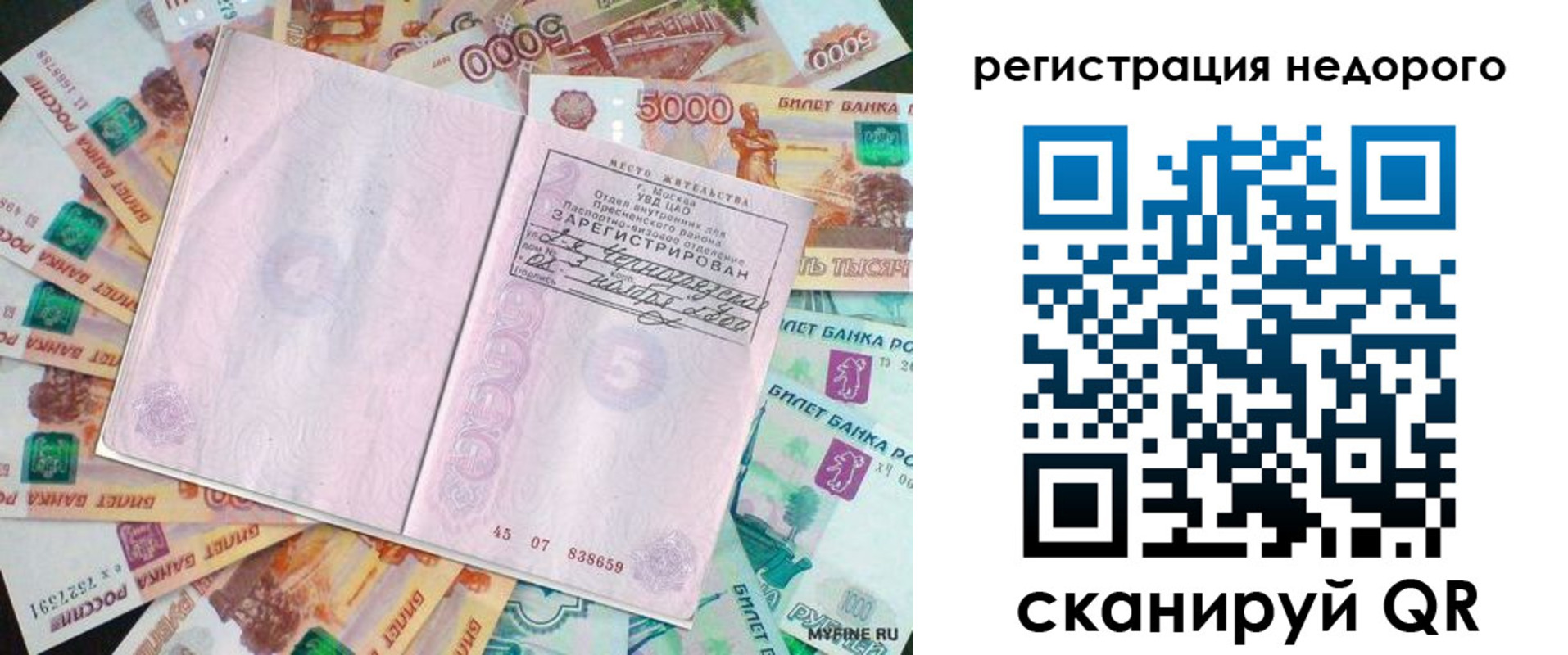 прописка в квартире в Заречном